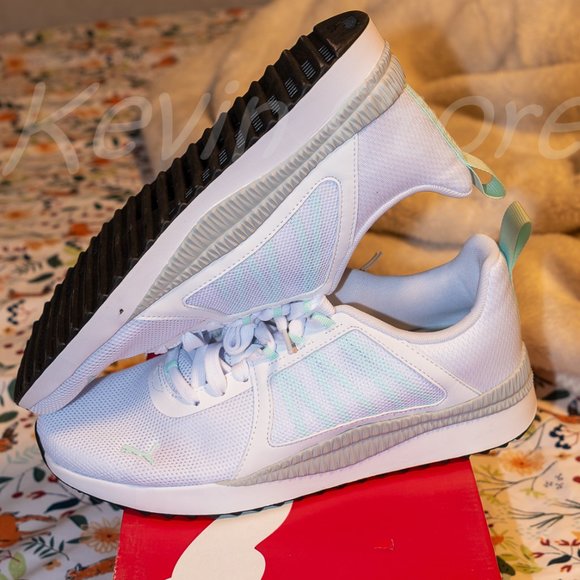 Ladies' Pacer Net Cage Sneaker White Puma‎ - Picture 6 of 7